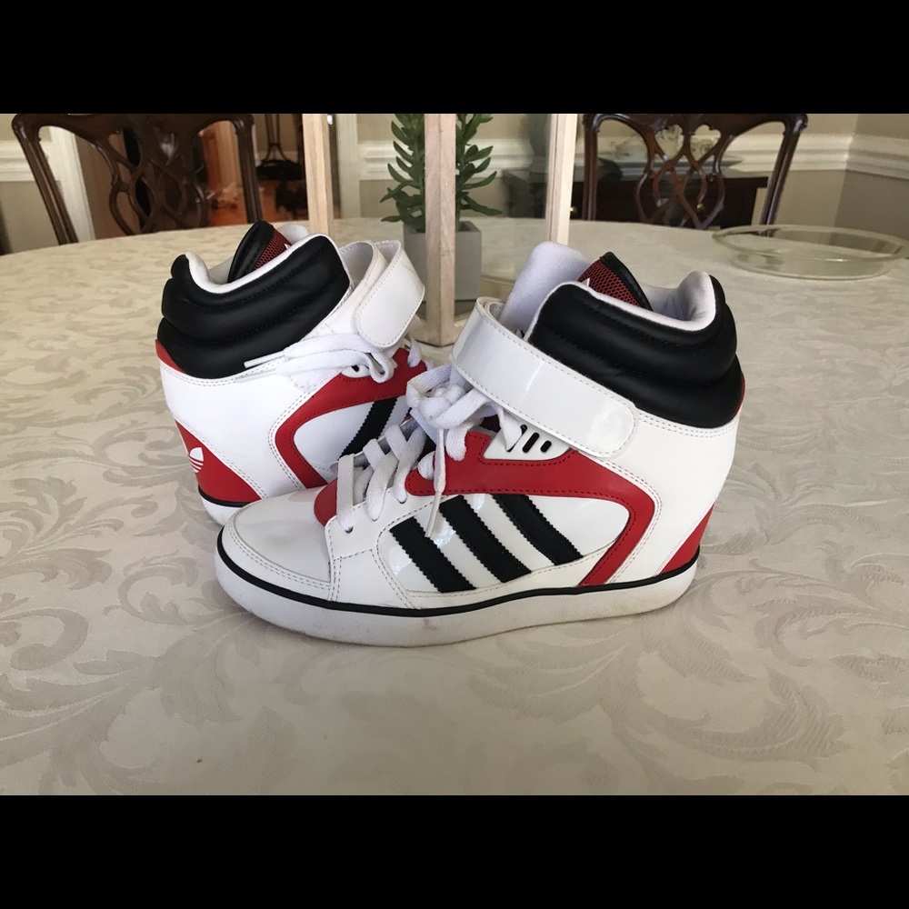 Adidas women’s wedge sneaker